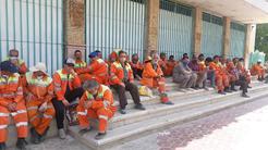 اعتراض کارگران خوزستانی به بیکاری، تاخیر دستمزد و طبقه‌بندی مشاغل