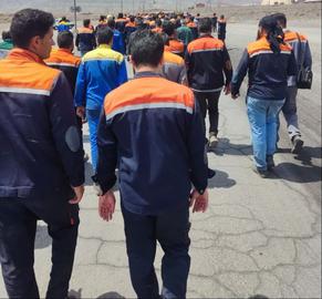 اعتصاب کارگران و تعطیلی کامل معدن چادرملو؛ کارگران در انتظار حضور مسوولان