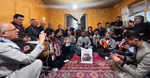 برگزاری مراسم گرامیداشت طاهر خلیلی، خواننده فقید کُرد