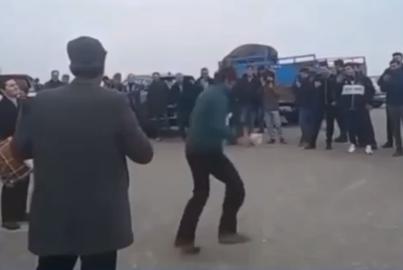 قاراقیشلاق اهالیسی و مدنی فعاللارین اعتراضیندان سونرا؛ یاتیریمجی گئری چکیلدی