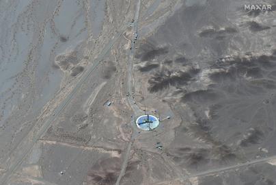 Snaps from Tuesday showed increased activity around the Imam Khomeini Spaceport in Semnan