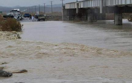 Heavy rainfall in Iran's impoverished province of Sistan and Baluchestan has caused the Kajoo river to overflow its bank, cutting off access to dozens of villages