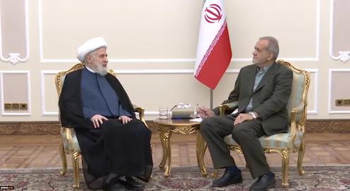 پزشکیان: مقاومت جبهه‌سینی دستک‌له‌مک شرعی بیر وظیفه‌‌‌دیر