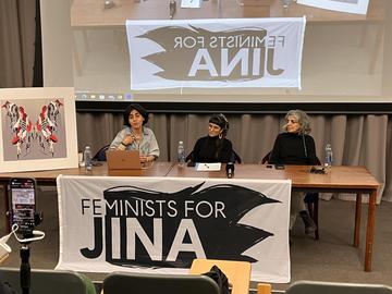 At the March 7 event, feminist activists, artists and scholars described the "Woman, Life, Freedom" protest movement as a feminist revolution in the making that has inspired the women's liberation movements around the world
