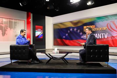 Maduro thanked HispanTV, the Spanish-language arm of Islamic Republic of Iran Broadcasting, for its coverage of the tour