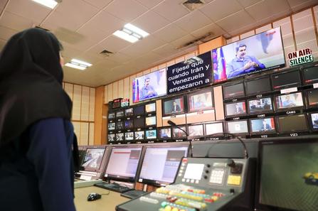 No Questions Asked in TV Coverage of Maduro's Iran Tour
