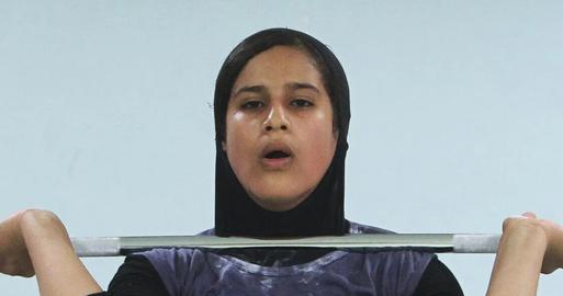 Yekta Jamali did not return to Tehran with the rest of the Iranian cohort after winning a medal at the Youth World Weightlifting Championships this week