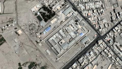 Zahedan Central Prison, close to the border with Pakistan