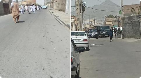 جو امنیتی در اطراف مسجد مکی در زاهدان