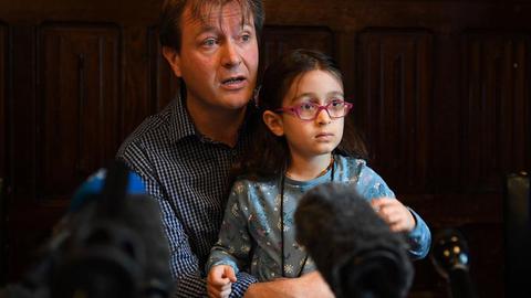 Richard and Nazanin's daughter Gabriella returned to the UK in October 2019 so she could begin school