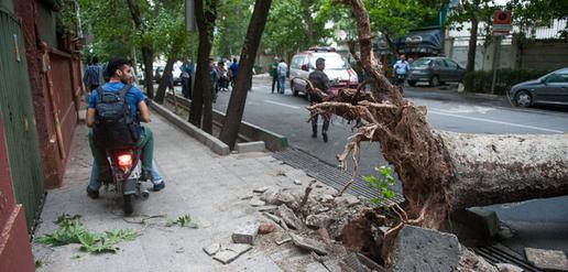 Tehran Storm Leaves Four Dead and More Than 50 Injured
