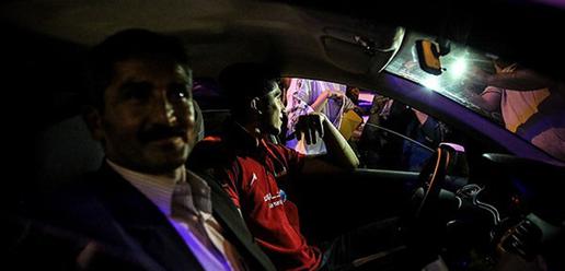 Volleyball team welcomed home by adoring fans