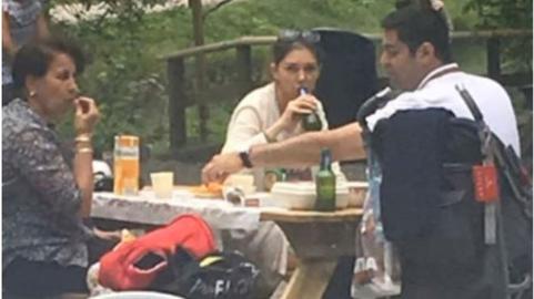 Azadeh Namdari caught on camera not wearing hijab