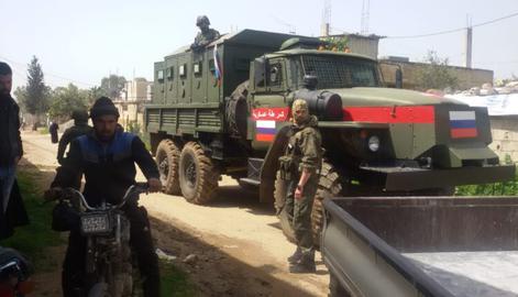 Clashes Between Iran-backed and Russia-backed Forces in Southern Syria