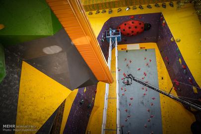 Tehran Hosts Asian Rock Climbing Competition