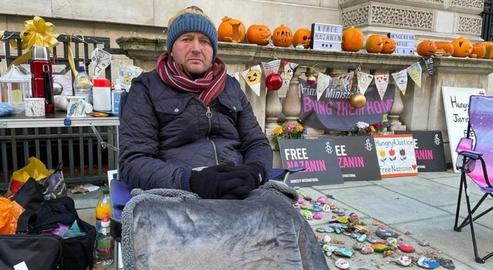British-Iranian Hostages' Families Support Each Other Through London Hunger Strike