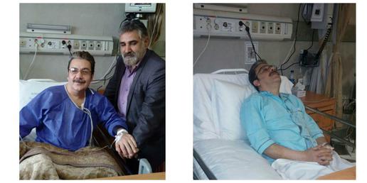 گوینده خبر تلویزیون سکته کرد