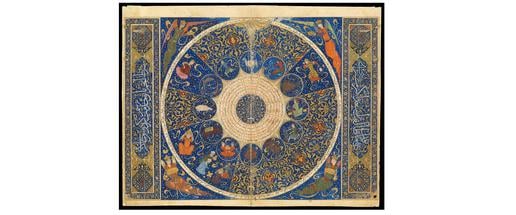 The Horoscope of Iskandar Sultan, 1411, is on display at the V&A in London courtesy of the Wellcome Collection