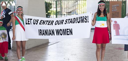 The most famous example of ideology having a direct impact is the ban on Iranian women entering stadiums to watch games