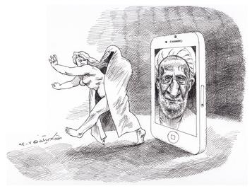مصباح یزدی: اینترنت و موبایل عامل بی‌حجابی است