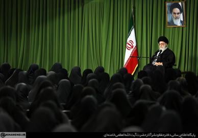 “What is banned by sharia cannot be done in public,” Khamenei said