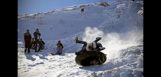 Winter Fun in Hamedan 