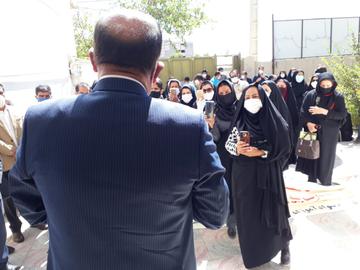 تجمع معلمان در خوزستان و کهگیلویه و بویراحمد: وضعیت ما را مشخص کنید