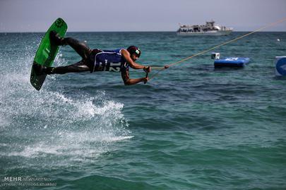 Cable Skiing Championships on Kish
