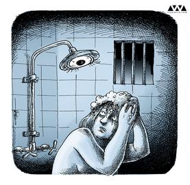 افشاگری آتنا فرقدانی درباره نصب دوربین در "حمام و دستشویی بند زنان" زندان اوین 