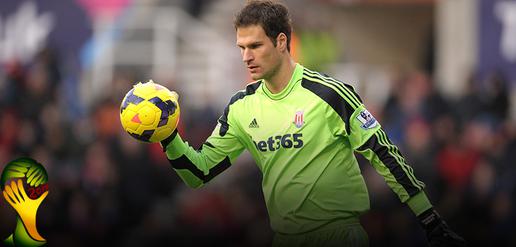 Asmir Begović is goalkeeper for Bosnia and Herzegovina national team