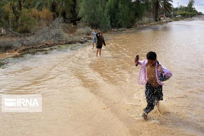 سیلاب در جنوب کرمان