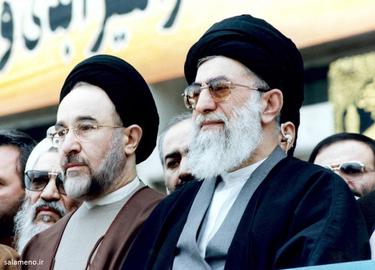 At the beginning of Khatami's presidency, Ayatollah Khamenei refrained from criticizing the president's policies — but this was set to change