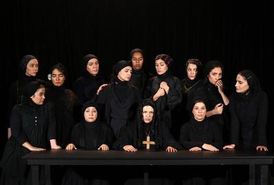 The Vahdat Theater staged “The House of Bernarda Alba,” one of Federico Garcia Lorca’s great tragedies