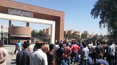 بازداشت دست‌کم ۳۱ کارگر معترض در اهواز