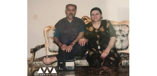 «گل‌جهان» اشرف‌پور و همسرش «محمد محمدی»، پدر و مادر اکبر