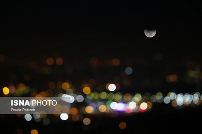 Lunar Eclipse Over the Skies of Iran