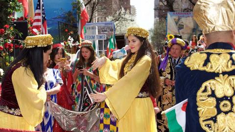 The event highlights the customs and traditions of provinces around Iran