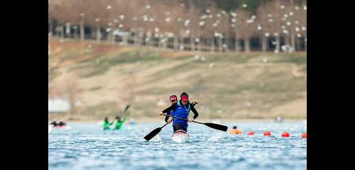 Female Kayak Championship Finishes
