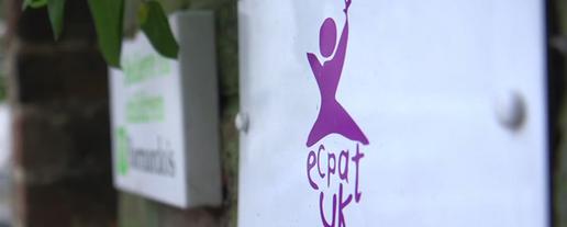 Campaigning organization Every Child Protected Against Trafficking (ECPAT) works specifically with victims of child trafficking in the United Kingdom