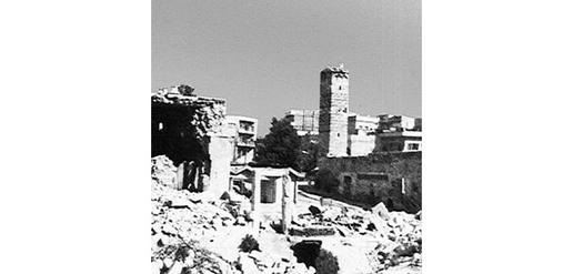 The Syrian city of Hama following Assad's 1982 siege and massacre