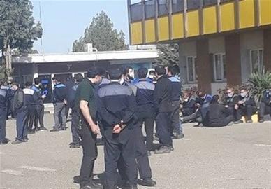 اعتصاب کارگران ایران ترانسفو