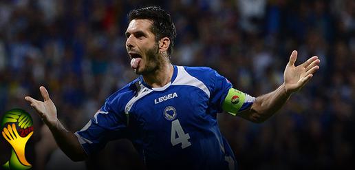 In 2008, Emir Spahić played for Lokomotiv Moscow and refused an offer to play for Bosnia-Herzegovina's national team