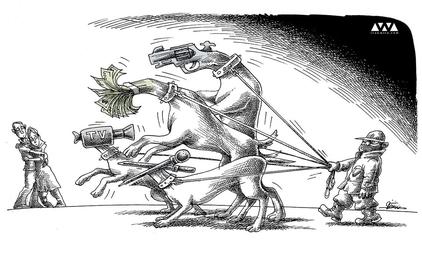  President Rouhani, presumably, on the Revolutionary Guards: “When a group has a monopoly on guns, money and media, it inevitably becomes corrupt."