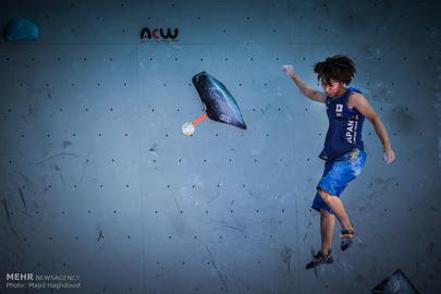 Tehran Hosts Asian Rock Climbing Competition