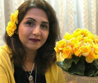 Bagheri Tari was sentenced to five years in prison for celebrating a Baha'i holy day in her own home
