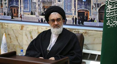 The guardian of Masoumeh Shrine in Qom: “The dirty, villainous and wicked Trump wants to strike a blow on Qom’s culture and reputation by using the excuse of coronavirus.”