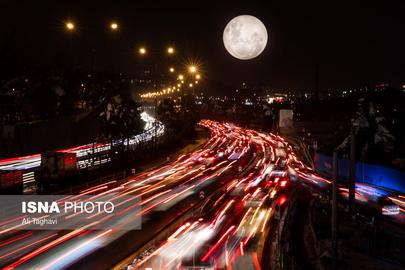 Lunar Eclipse Over the Skies of Iran