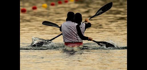 Female Kayak Championship Finishes