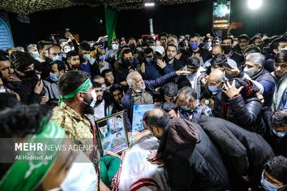 Funeral for Two IRGC Colonels Slain in Syria