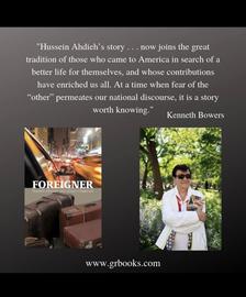 Hussein Ahdieh's book Foreigner is about his journey out of Iran